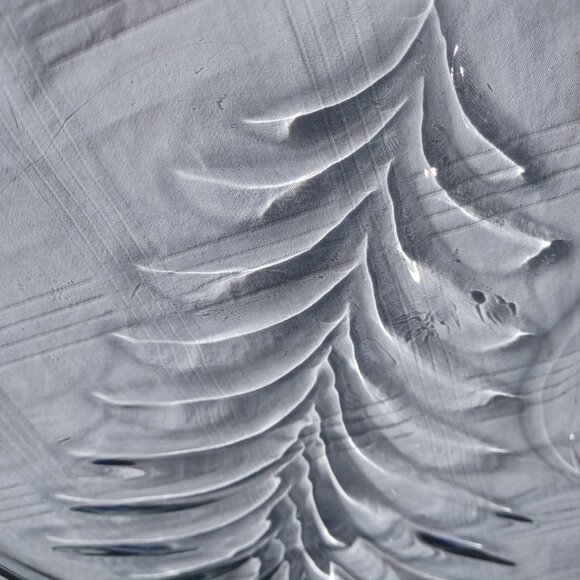 Holiday 16K Gold Indiana Glass Chip Dip Set (Fuente para Patatas Fritas y Salsa) - Picture 12 of 15